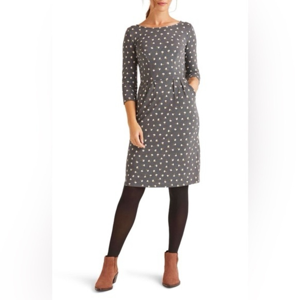 Boden penny floral jersey dress size 16R